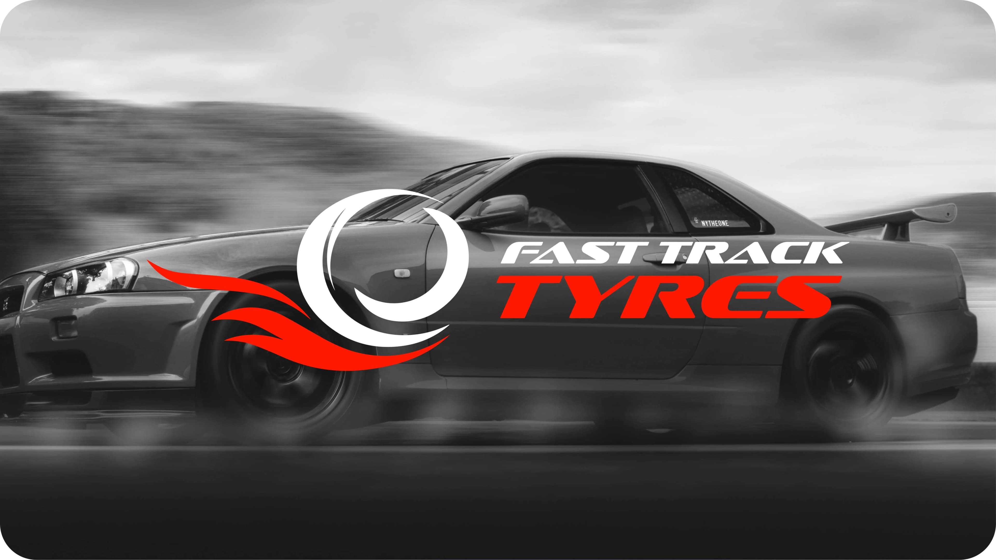 Fast Track Tyres car wrap